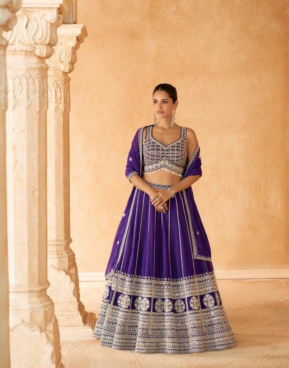 Bridal Embroidered Lehenga for Elegant Wedding Style - MYLUXURY LANE ENTERPRISE